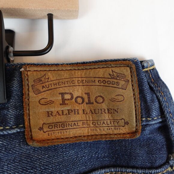 Polo Ralph Lauren Men’s Jeans Thompson Relaxed Fit Blue Denim Sz 34x30 Retro Y2K - Picture 4 of 13